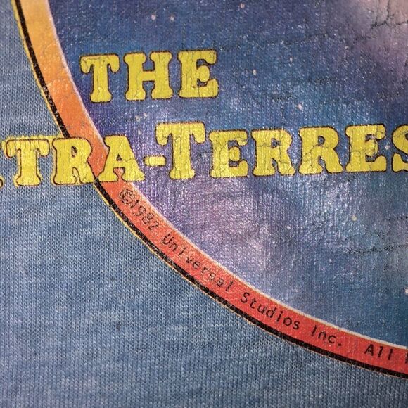 Vintage Rare 1982 E.T. The Extra-Terrestrial T-Shirt | Single Stitch | Large - Picture 5 of 8